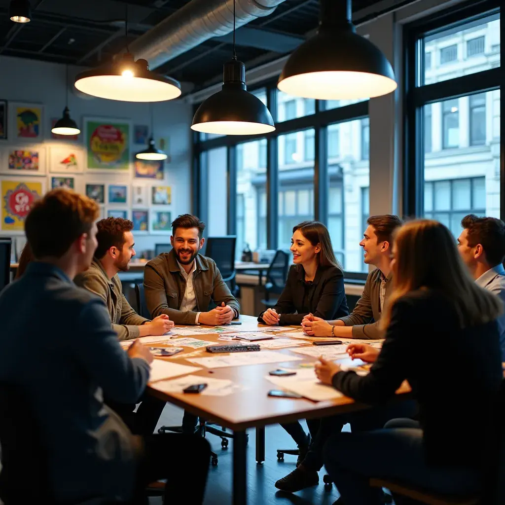 Modern innovation illustration